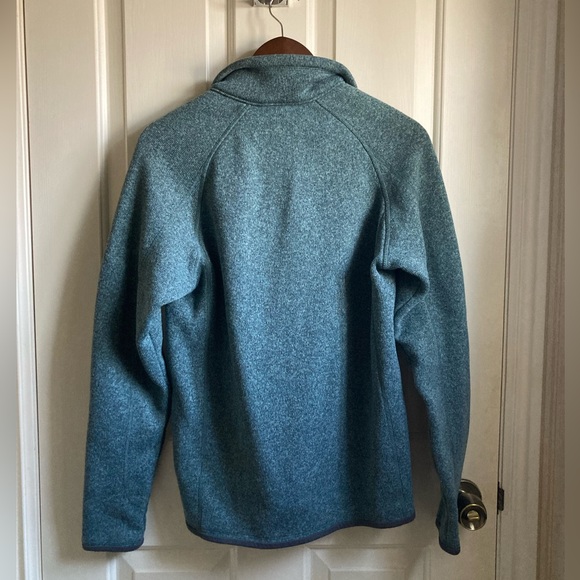 Patagonia 1/4 Zip Better Sweater Fleece Knit Pullover Blue - Picture 2 of 7